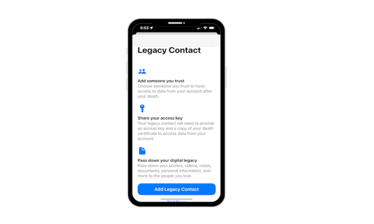 Legacy Contact Feature Image